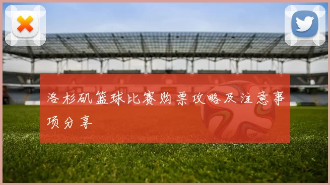 洛杉矶篮球比赛购票攻略及注意事项分享