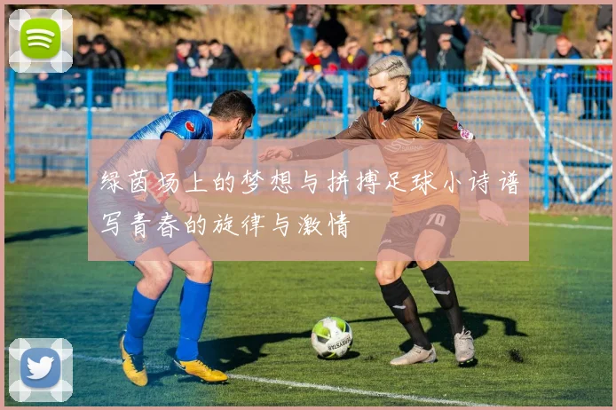 绿茵场上的梦想与拼搏足球小诗谱写青春的旋律与激情